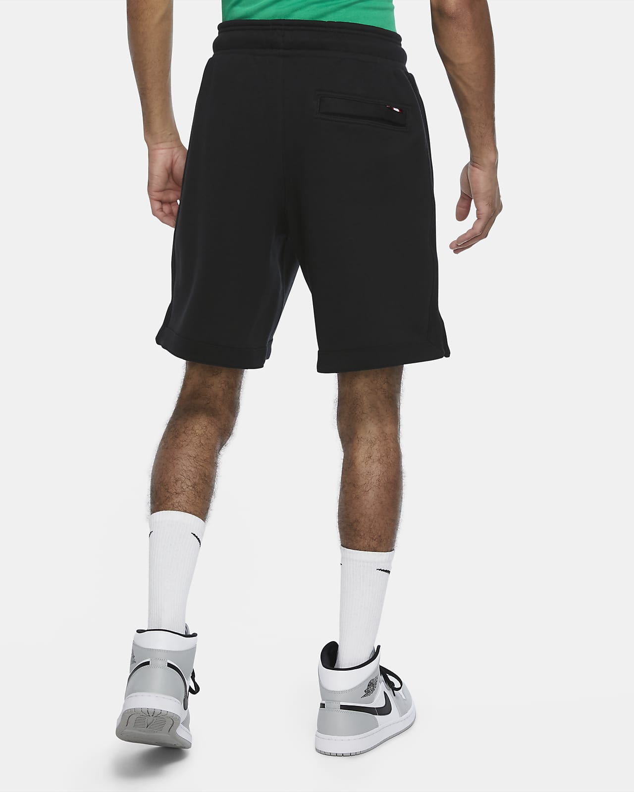 Mens jordan top fleece shorts