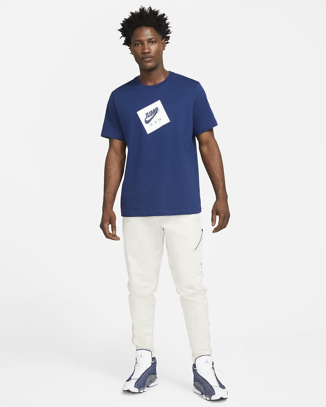 Nike shirt with nike boxes on it sales