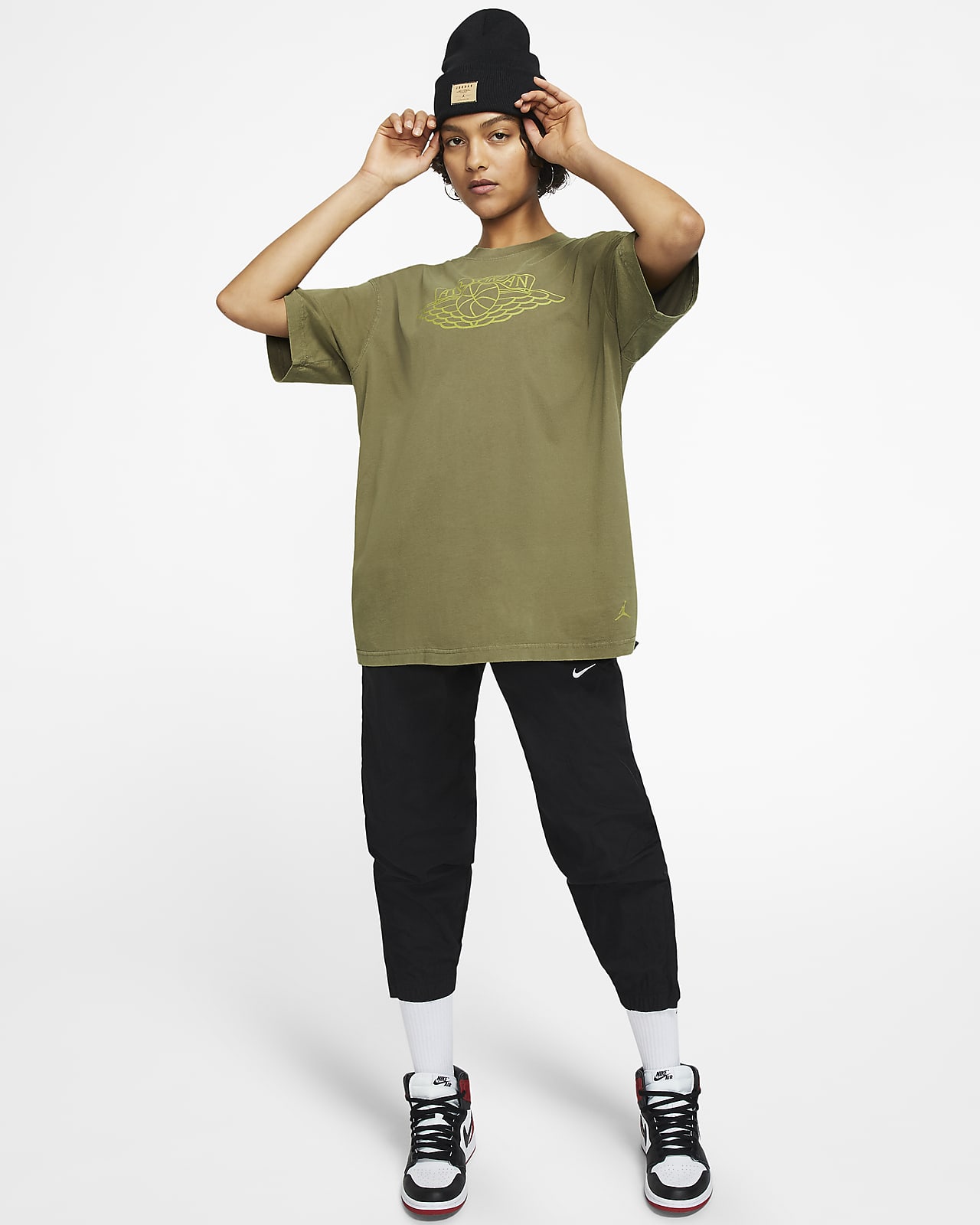 Air jordan best sale t shirt women's