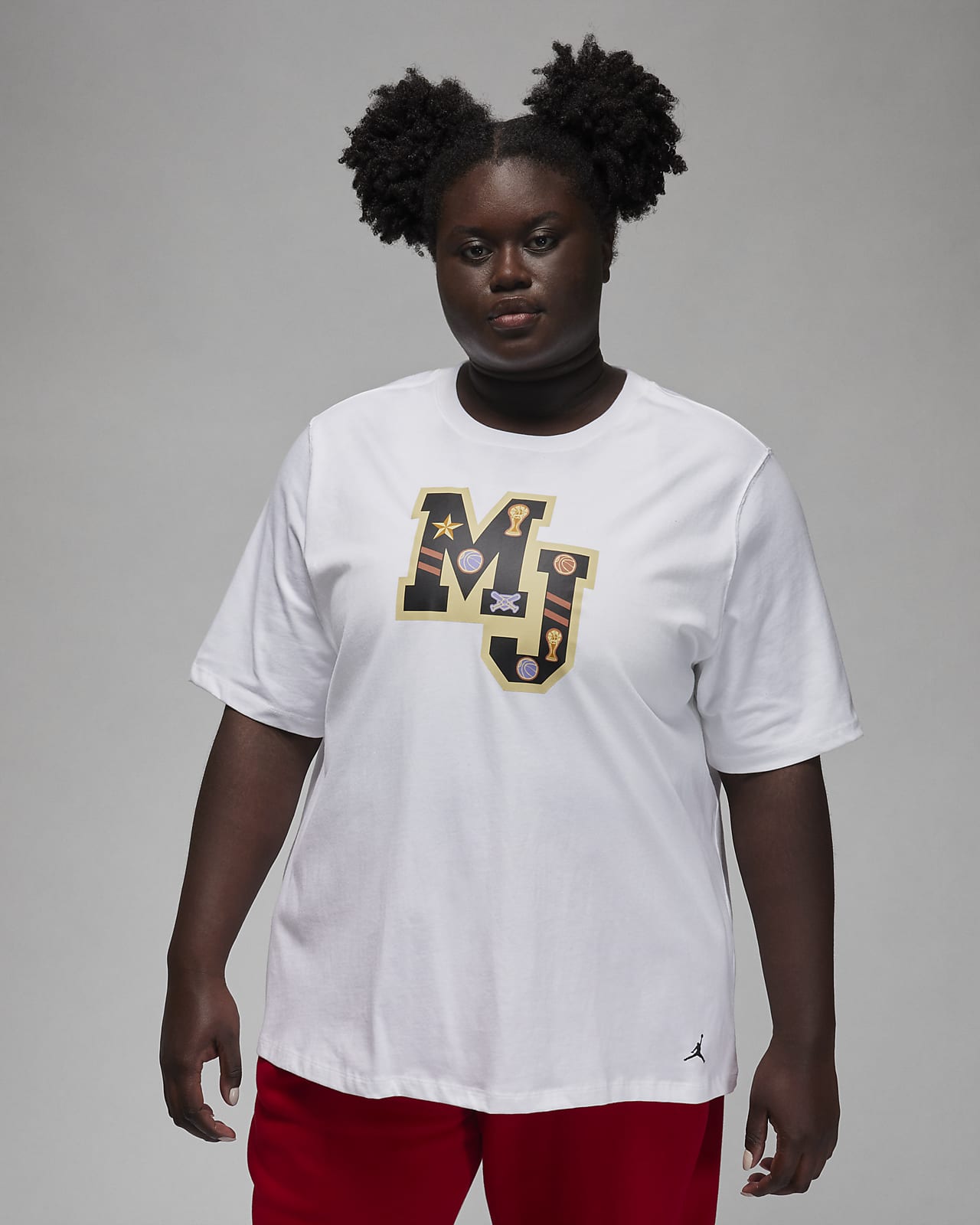 Oversized t shirt wit dames 2025
