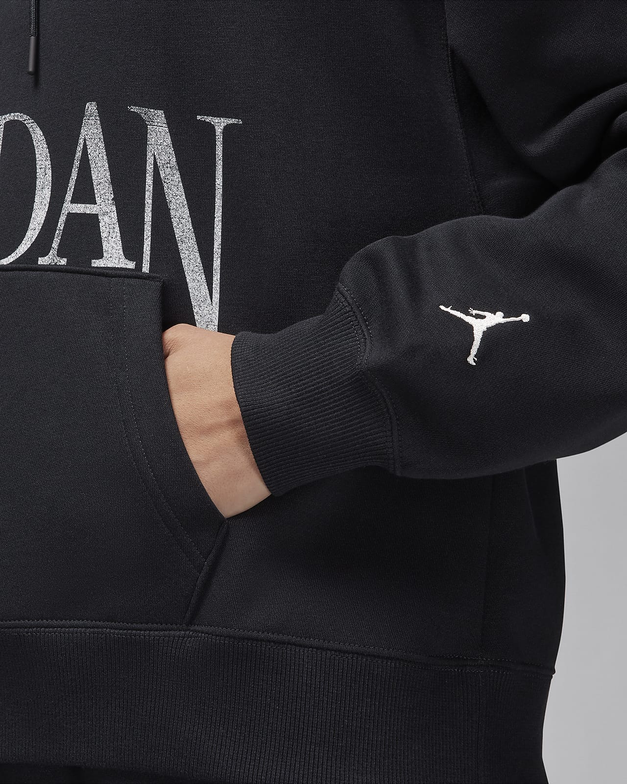 Black jordan hoodie best sale women's