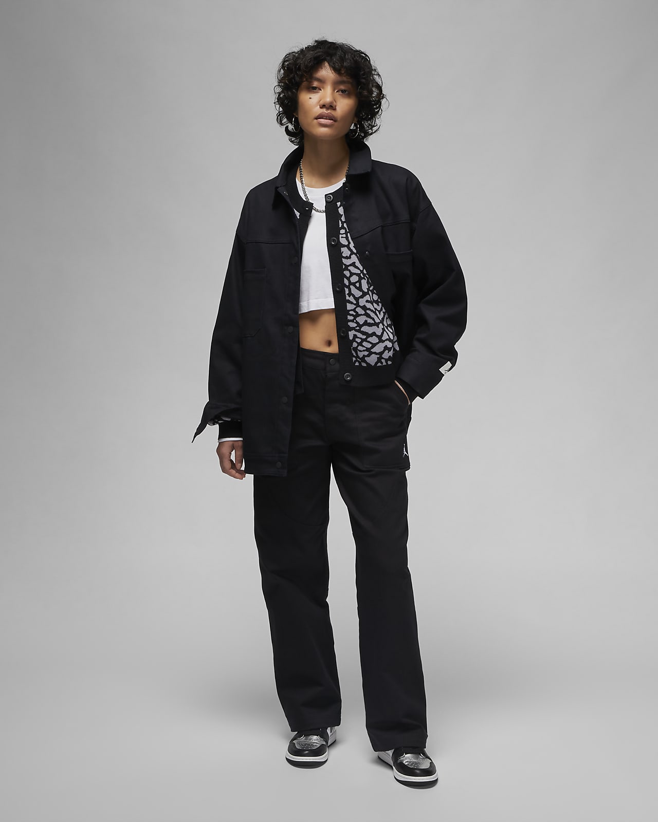 Jordan Flight Women s Trucker Jacket. Nike SE