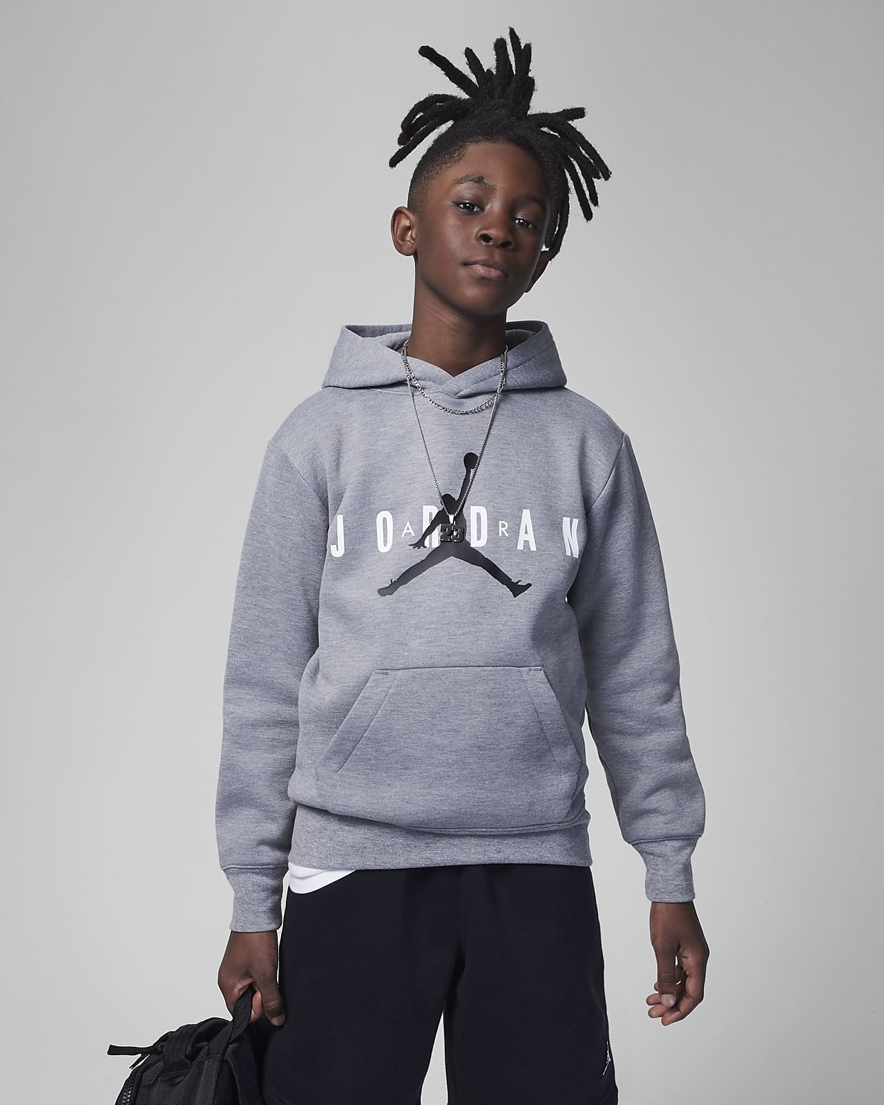 Sweat à capuche Jordan pour Jeune enfant. Nike LU