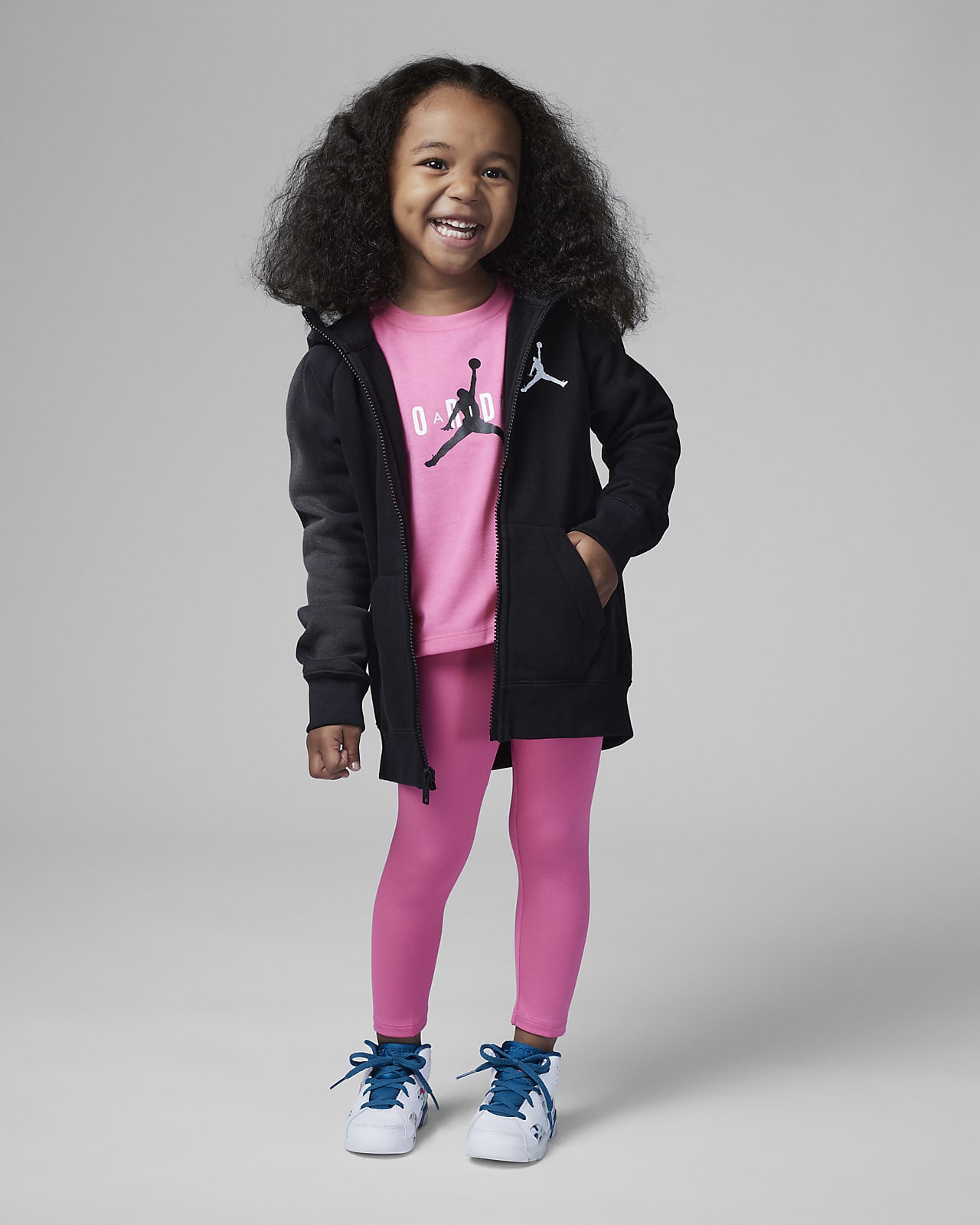 Jordan Toddler Girls' Jersey Dress - Pink, Size: 2T, Polyester