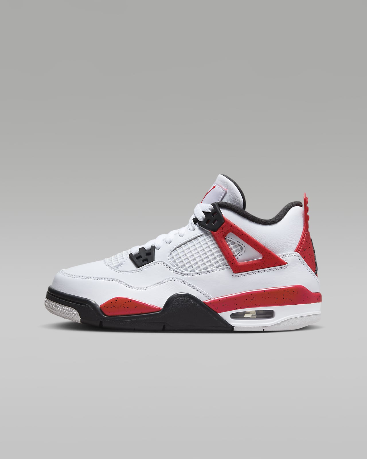 Best Look Yet at This Year's 'Fire Red' Air Jordan 4 Retro