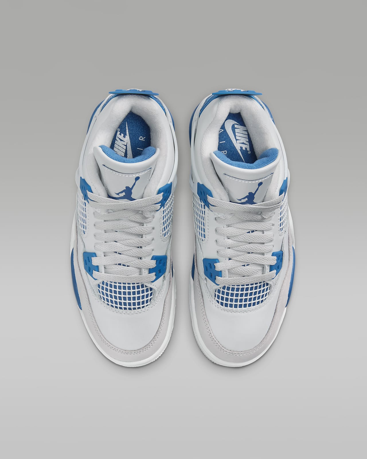 Air Jordan 4 Retro Industrial Blue Big Kids' Shoes