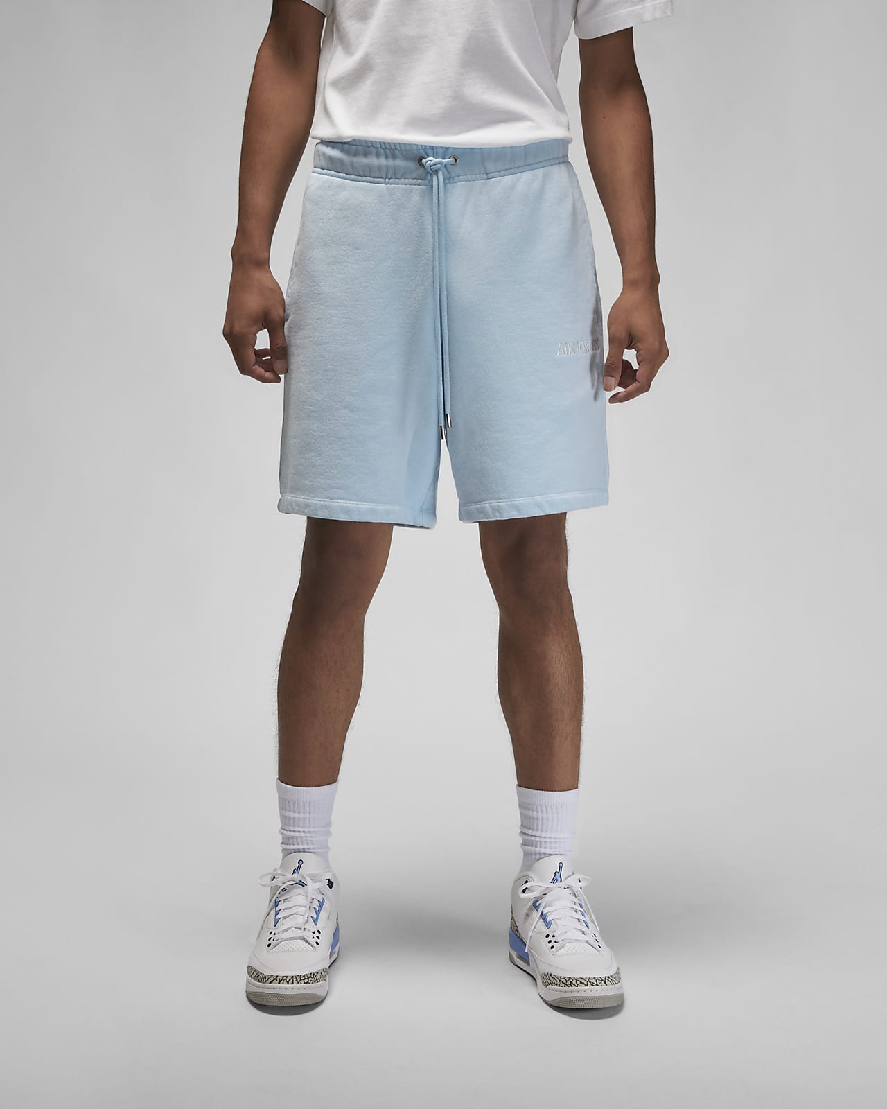Air Jordan Wordmark Men's Fleece Shorts. Nike DK