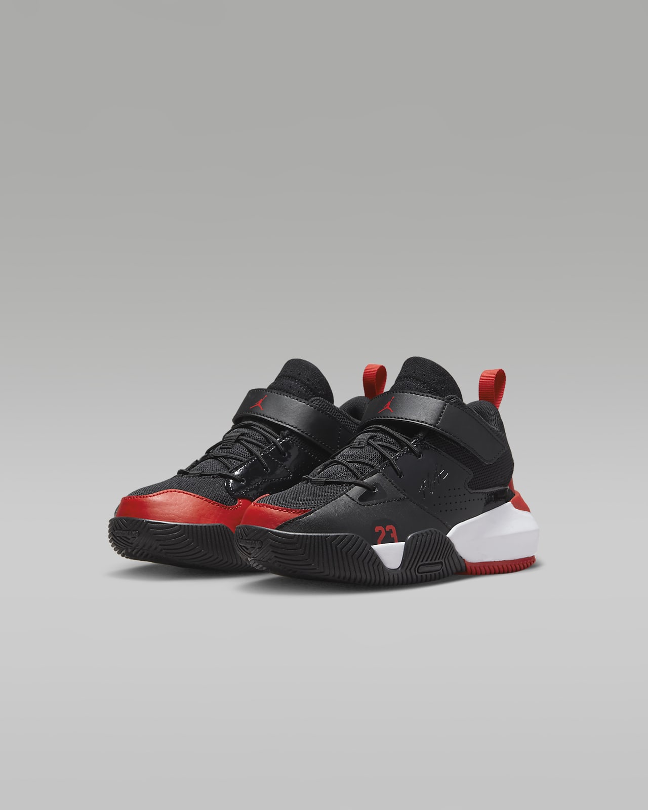 Black jordan on sale shoes for kids