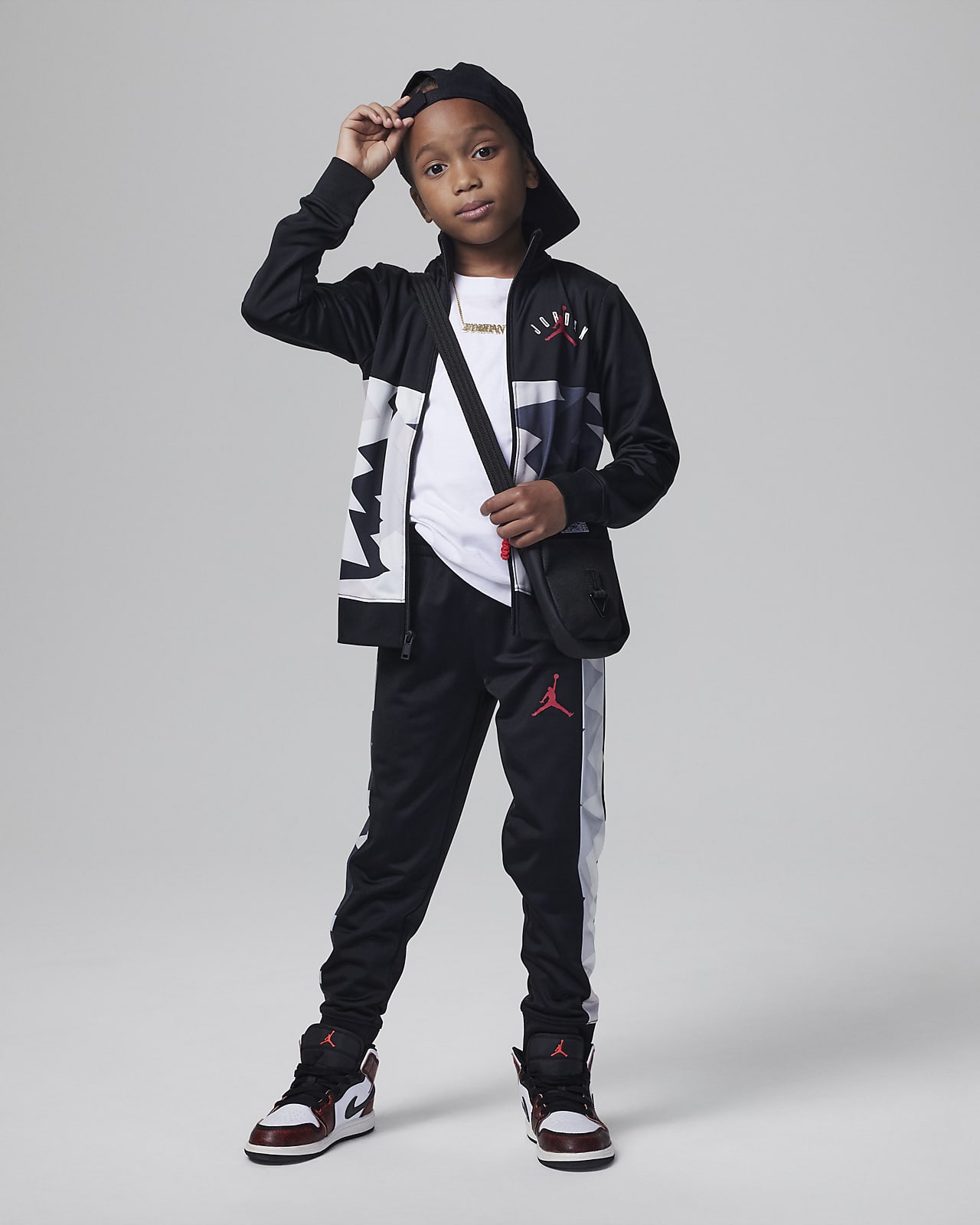 Jordan MVP Printed Tricot Set Trainingsanzug für jüngere Kinder