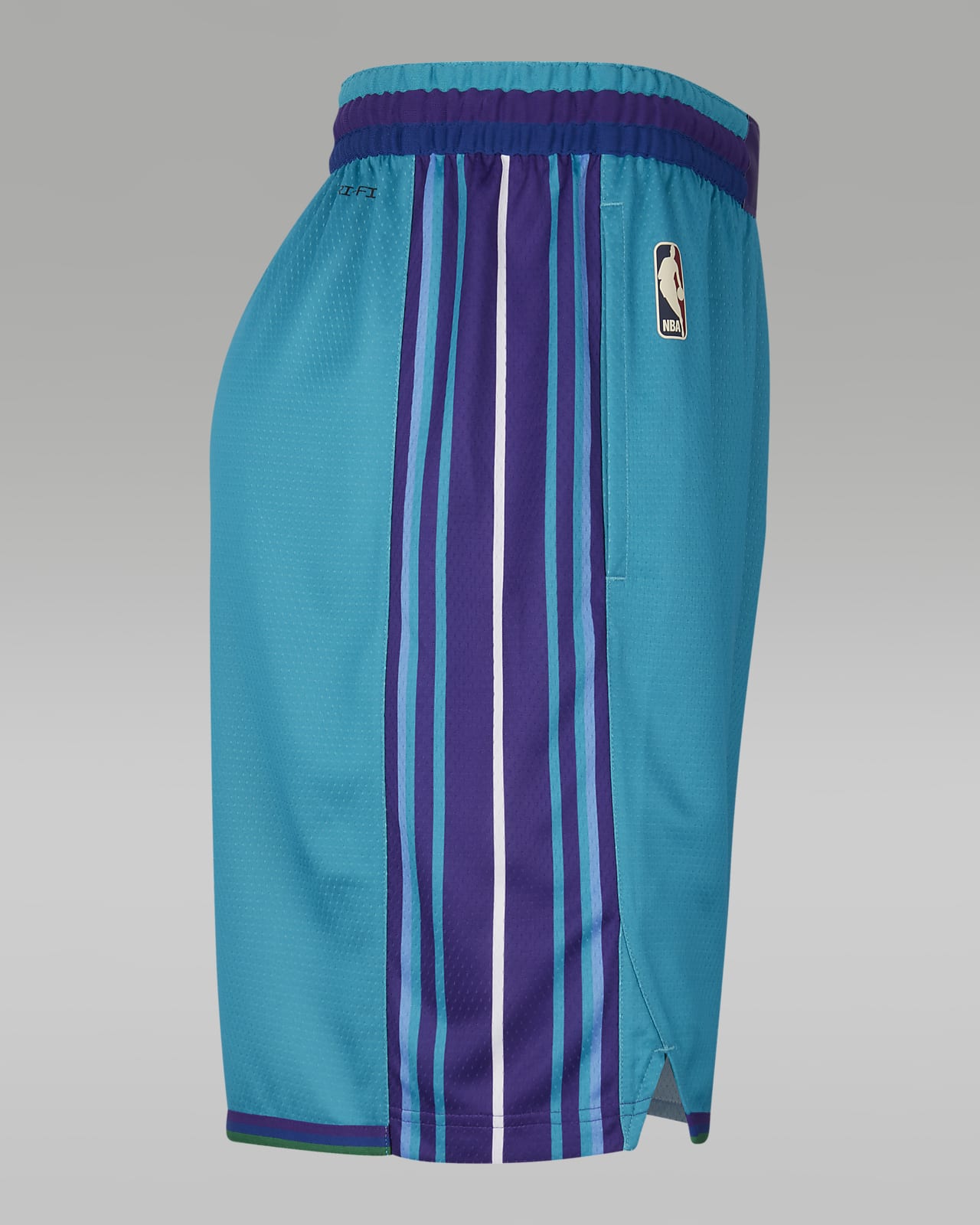 NBA Charlotte Hornets Basketball Compression Shorts Purple Nike Pro Size  2XLT