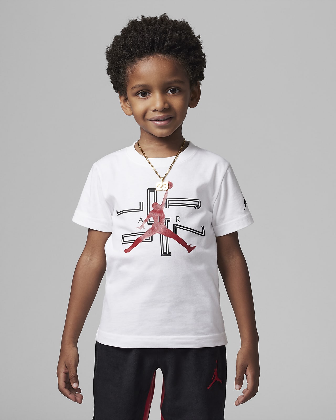 Air Jordan 11 Varsity Red Tee Little Kids' Set. Nike.com