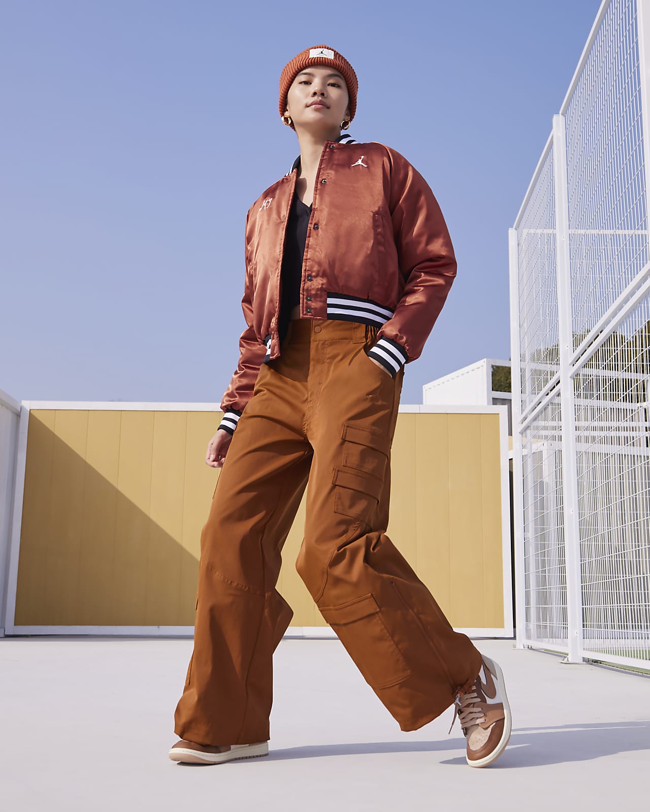 Nike women's varsity jacket discount