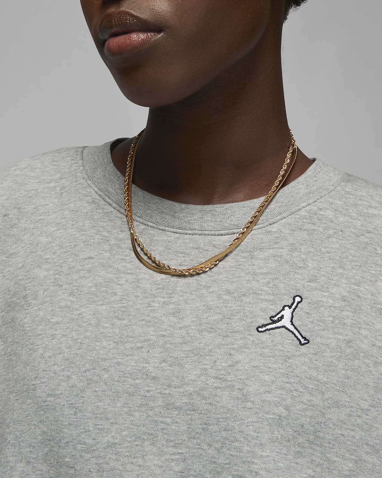 Jordan Brooklyn Women's Fleece Crew-Neck Sweatshirt. Nike UK