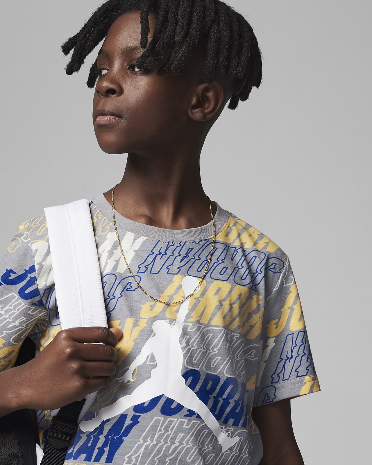 Jordan Vibes Printed Tee Big Kids T Shirt