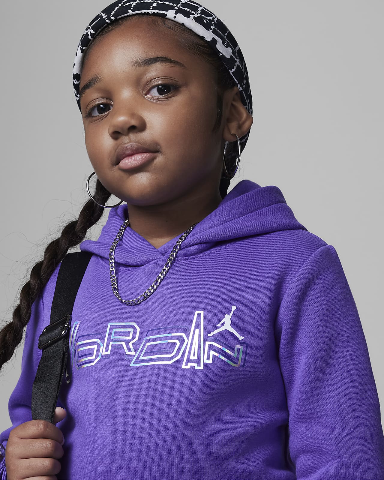 Buy Nike Purple/Black Swoosh Little Kids Leggings Set from Next