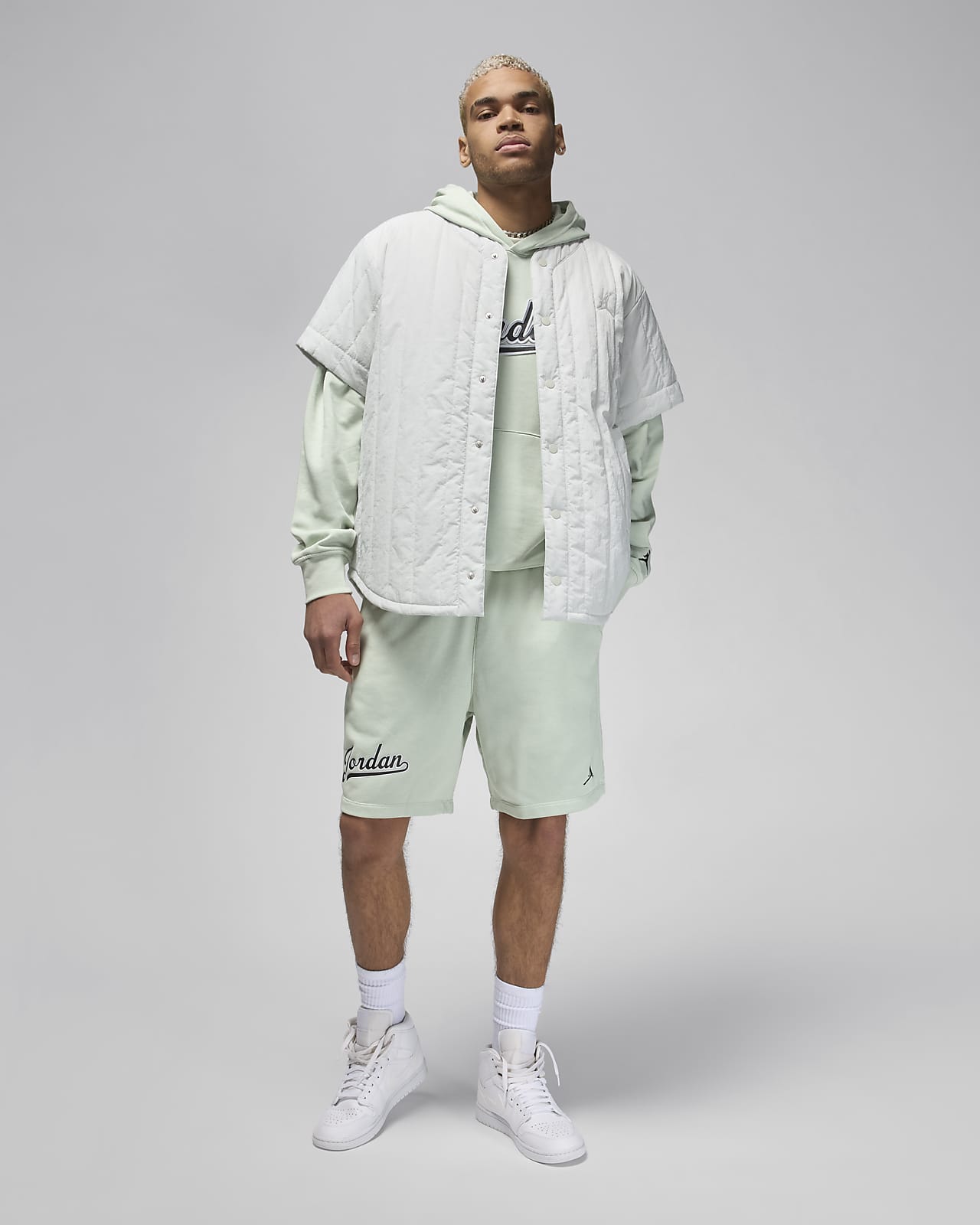 Air jordan shop fleece shorts
