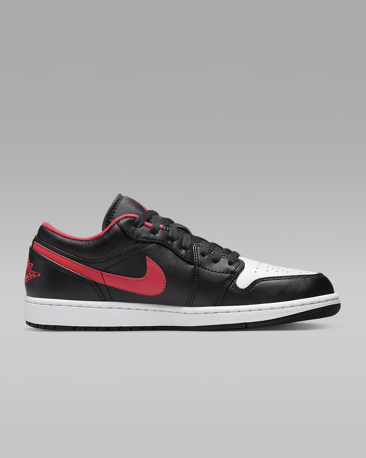 Air jordan 1 low rouge noir best sale