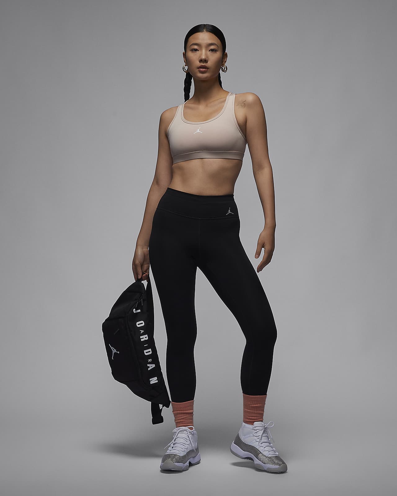 Jordan Sport Women's Medium-Support Padded Jumpman Bra. Nike ID