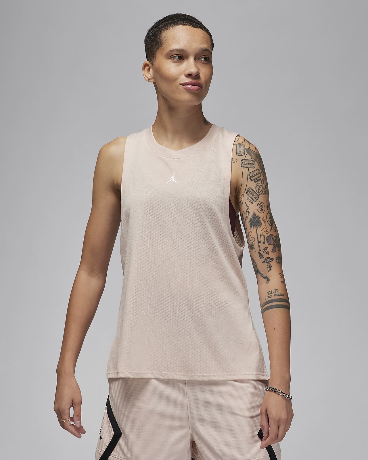 Sports Tank Top with Side Mesh Panels  Sport tank tops, Athletic tank tops,  Sport tank