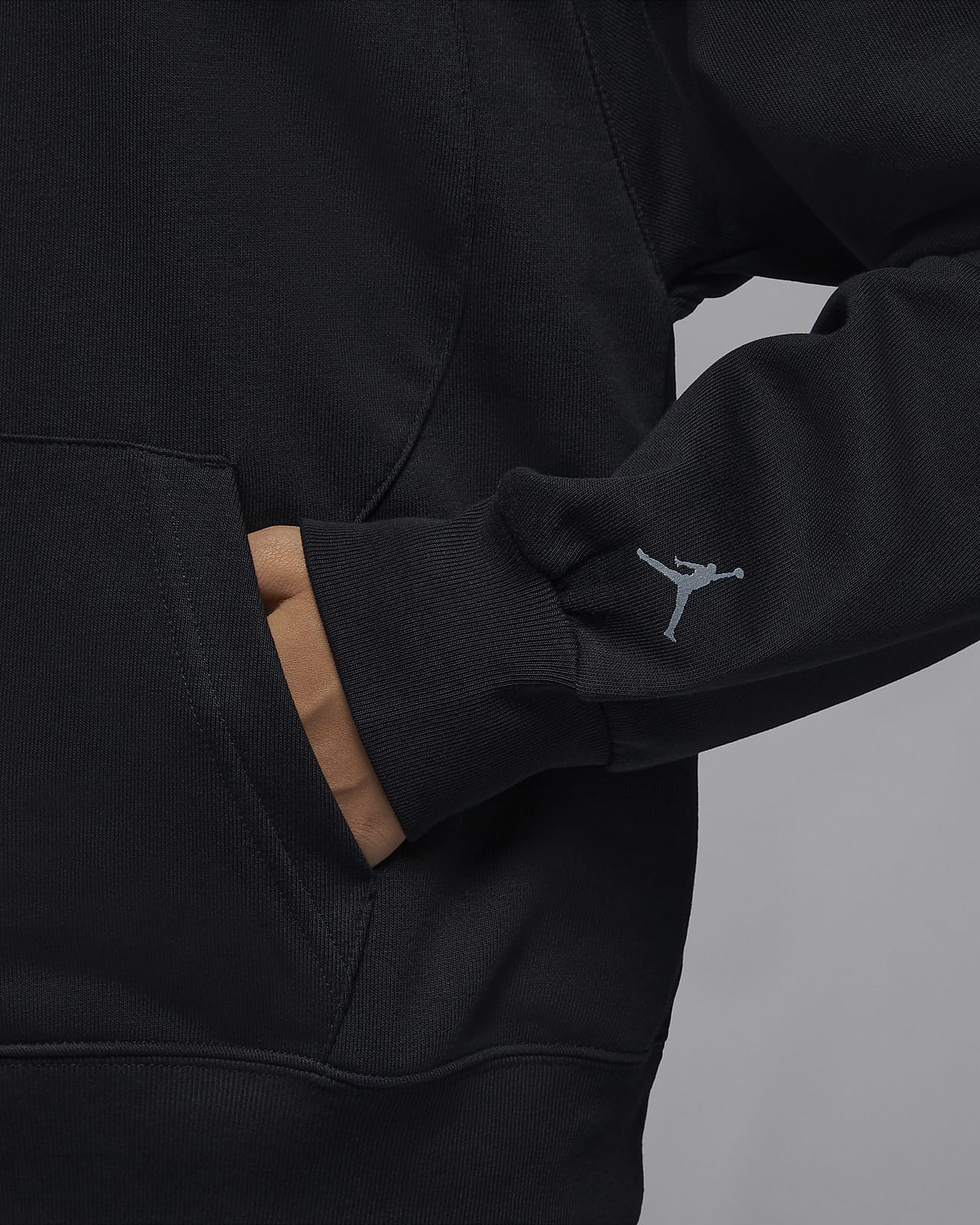 Air jordan therma 23 alpha hoodie black top