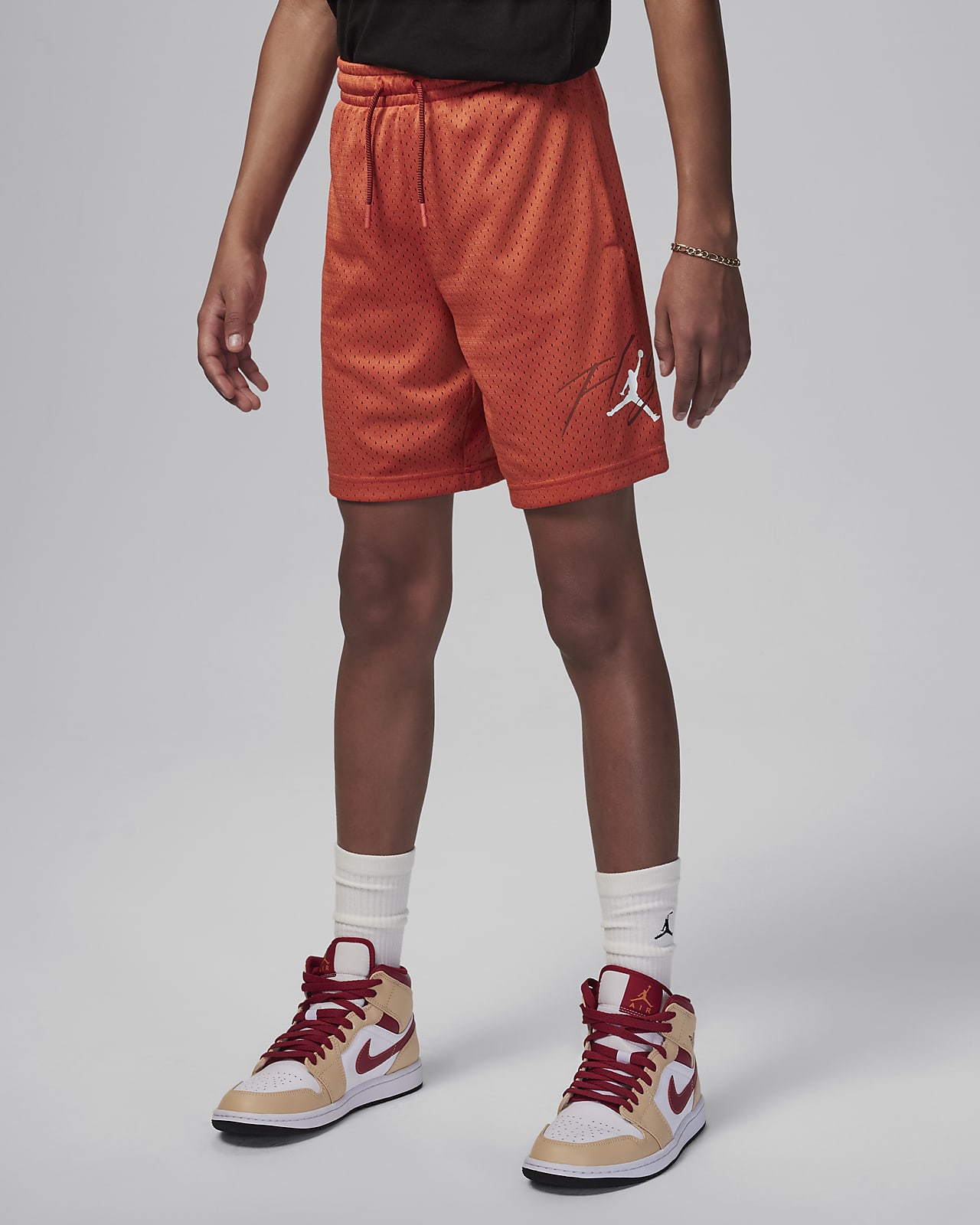 Jordan Off-Court Flight Big Kids' Mesh Shorts