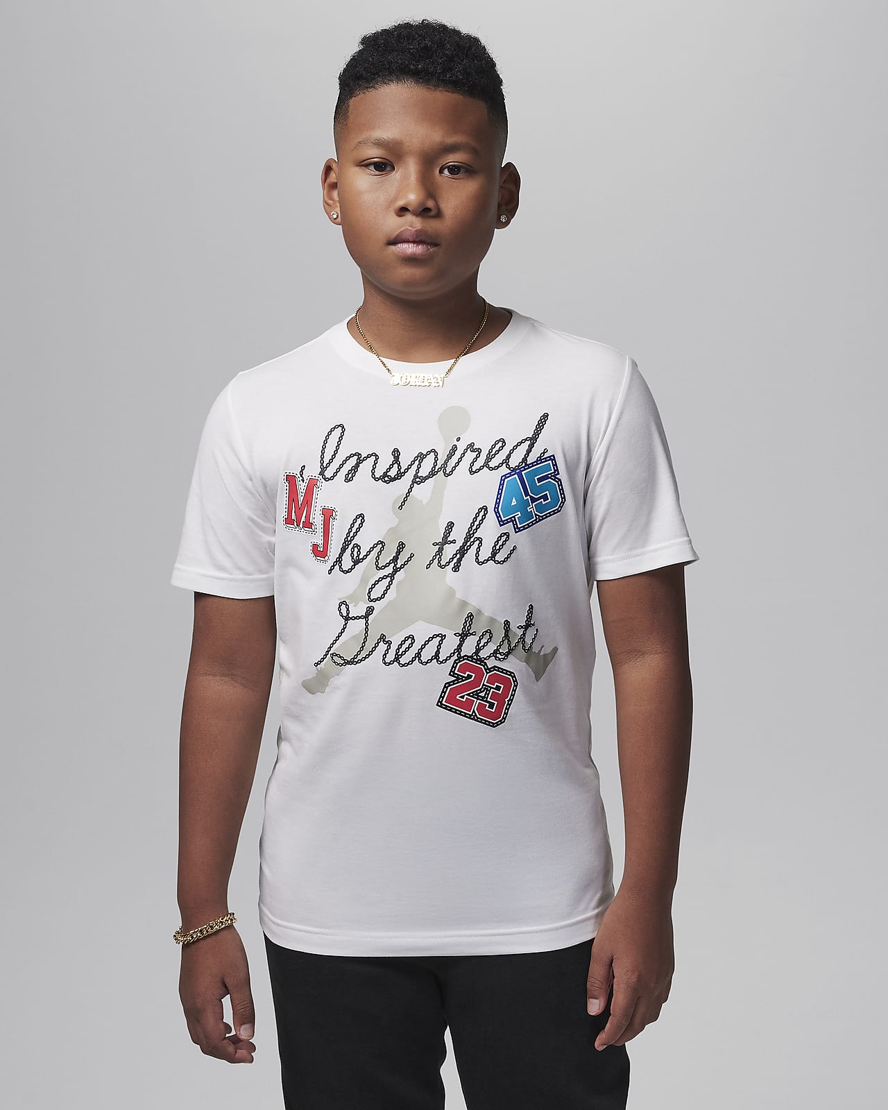 Camiseta blanca top talla grande