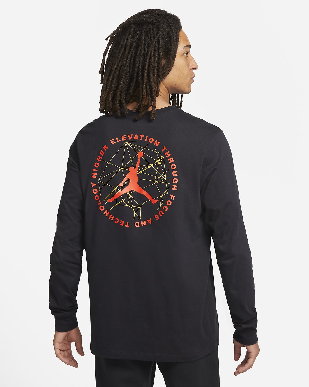 Jordan long hotsell t shirt
