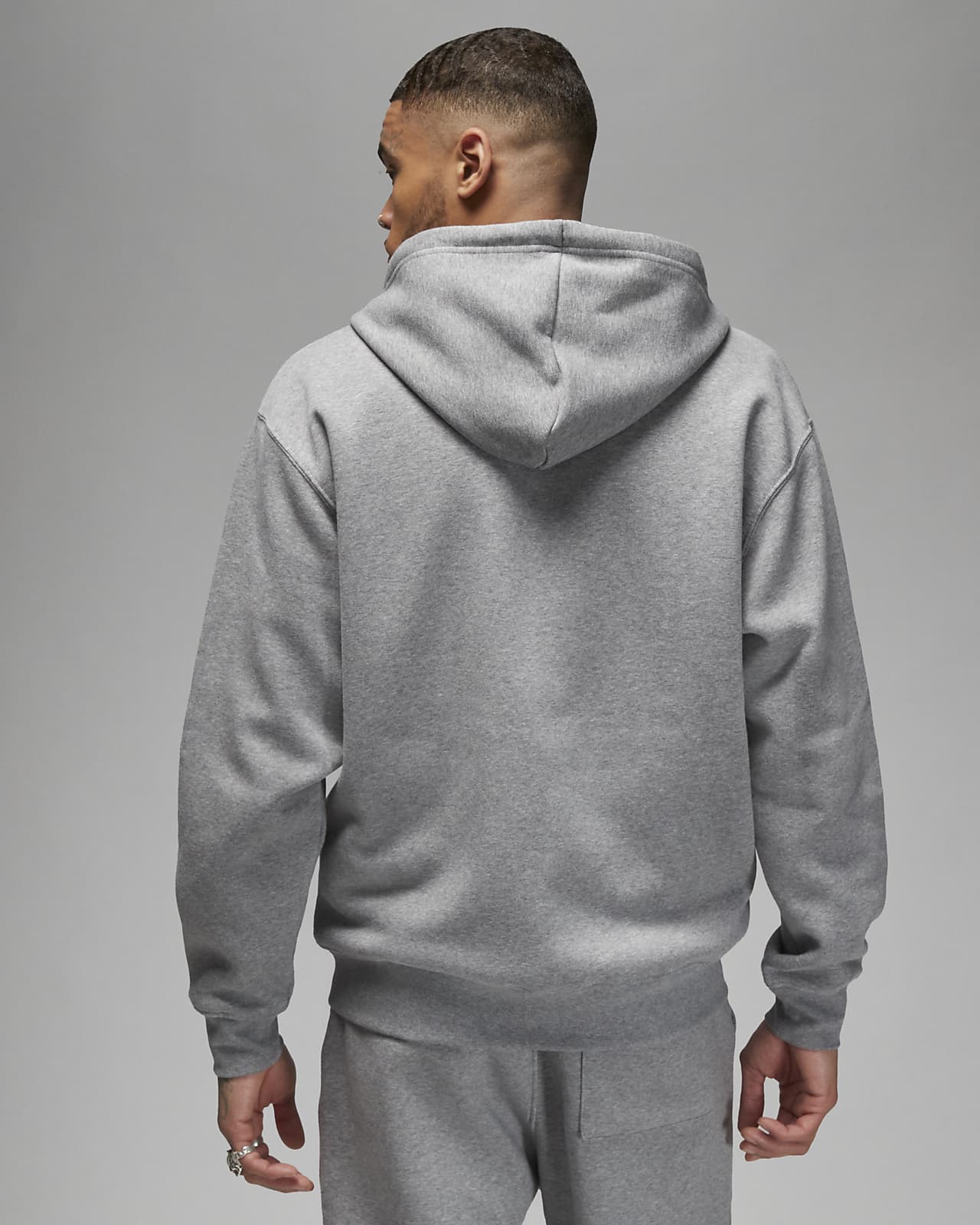 Sweat capuche en tissu Fleece zip Jordan Brooklyn pour homme