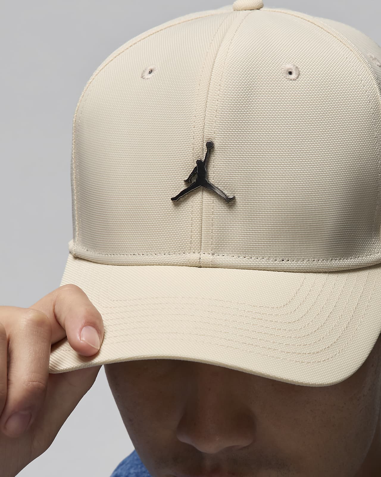 Jordan Rise Cap Adjustable Hat, by Nike Size L/XL (Blue)