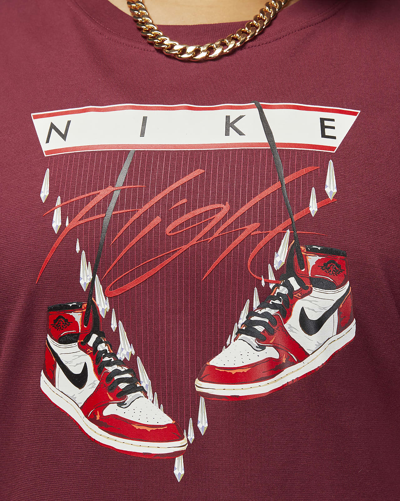 Jordan Flight Women's Graphic T-Shirt (Plus Size). Nike LU