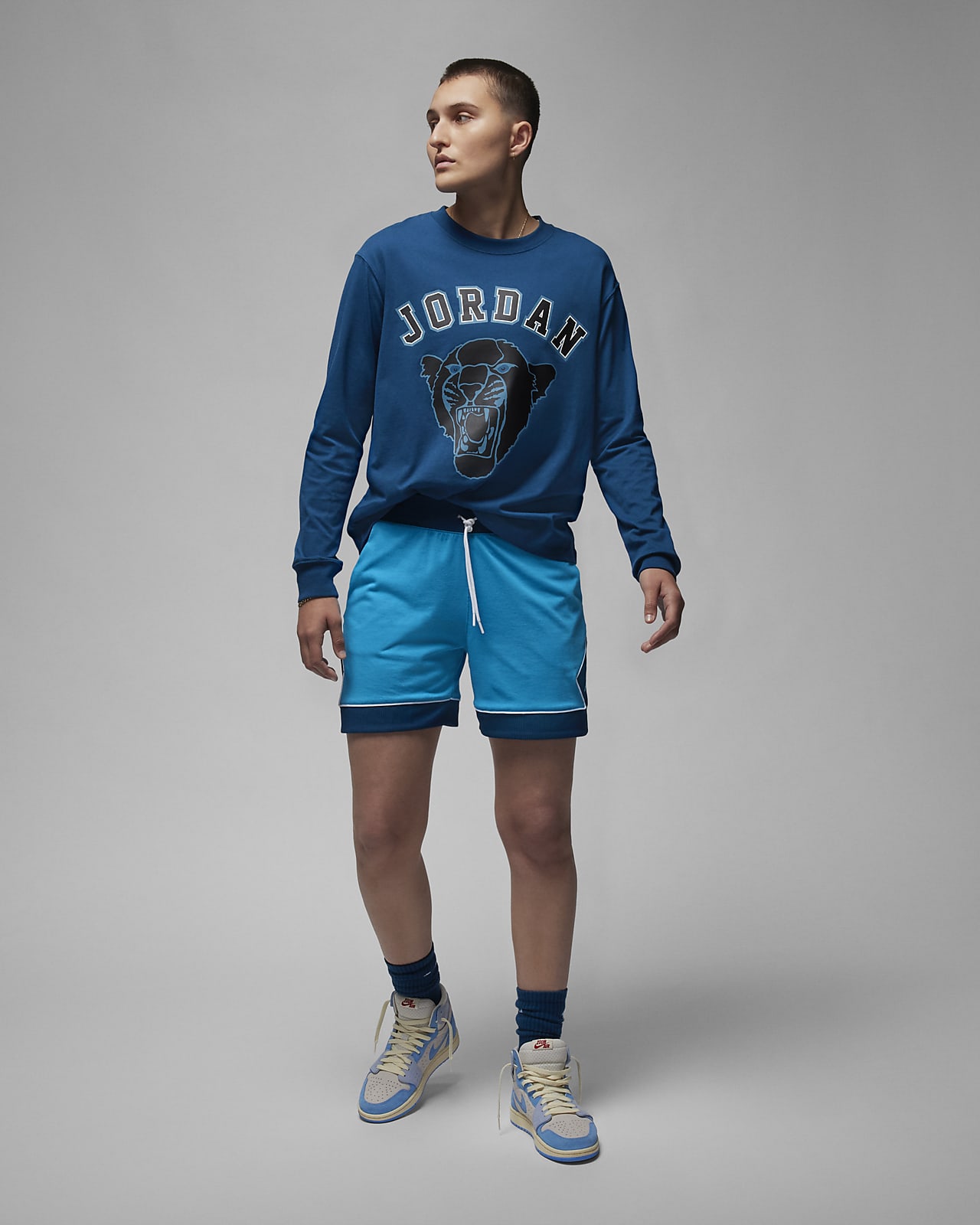 Jordan shorts long sales