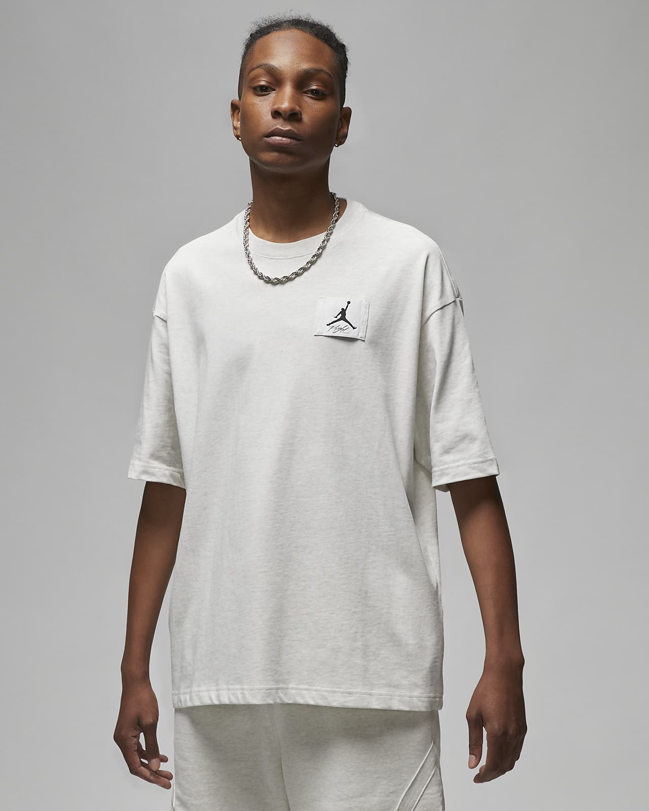 Jordan Flight Essentials Men's Oversized T-Shirt. Nike ID