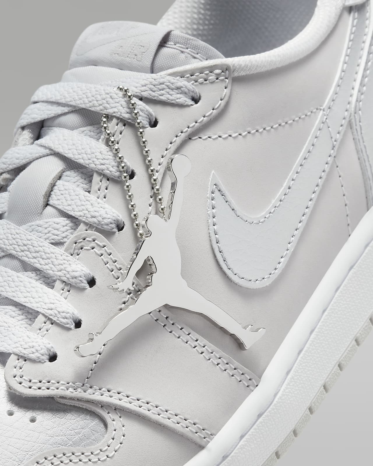 Air Jordan 1 Low OG 'Silver' Shoes