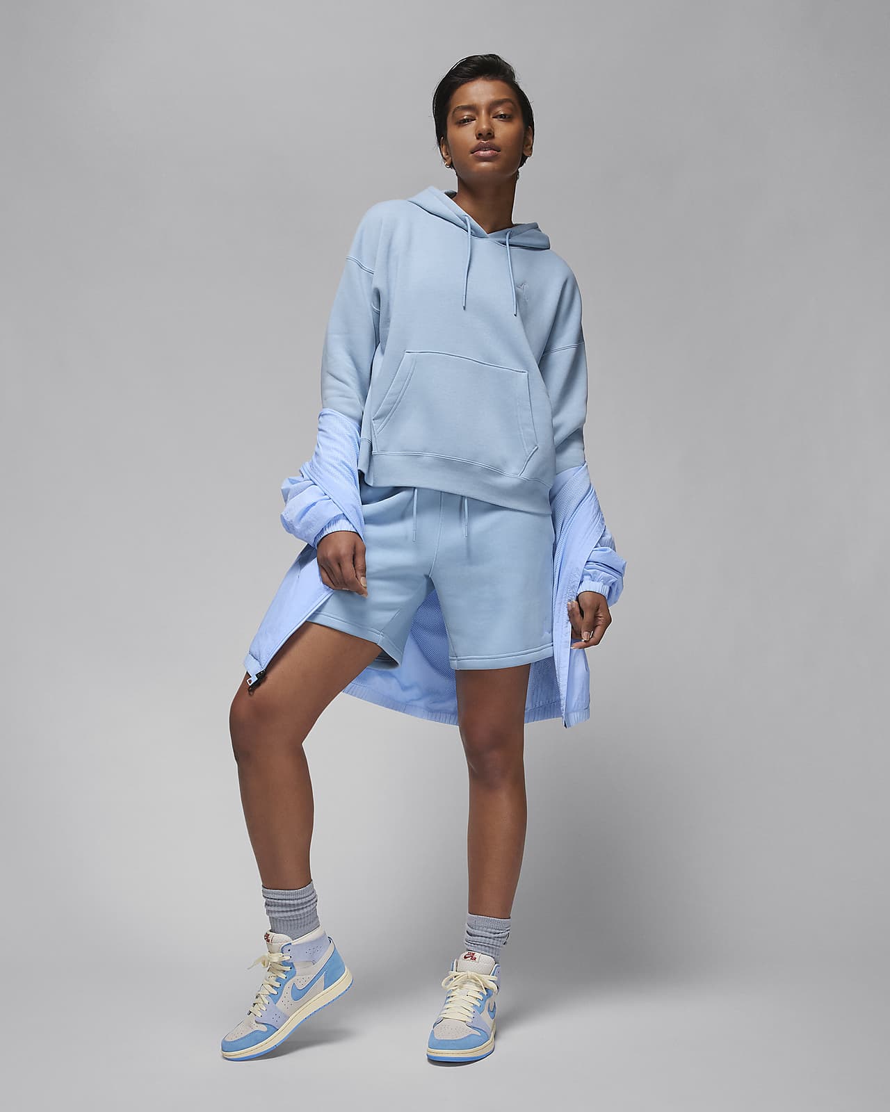 Sweat capuche Jordan Brooklyn Fleece pour femme. Nike CH