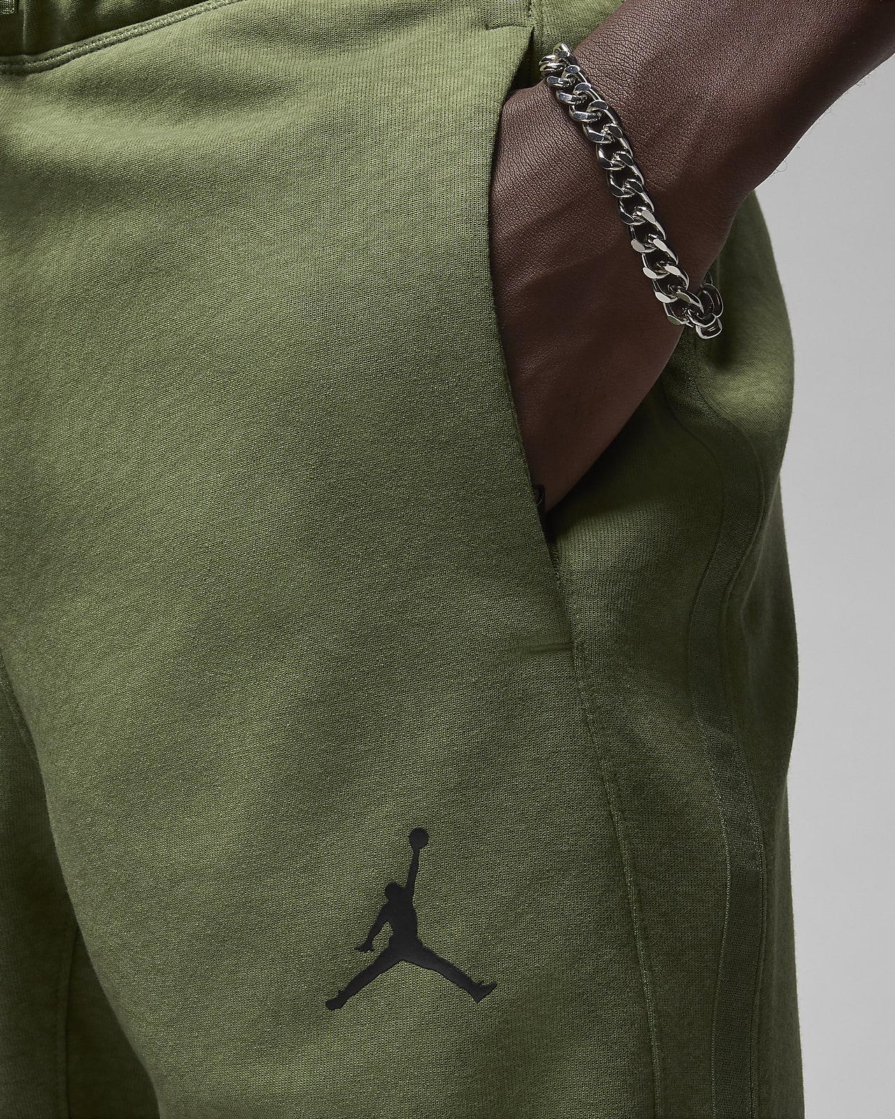 Nike Air Jordan Dri Fit 3/4 Tights Basketball CZ4796-010 BLACK Men’s Size  SMALL