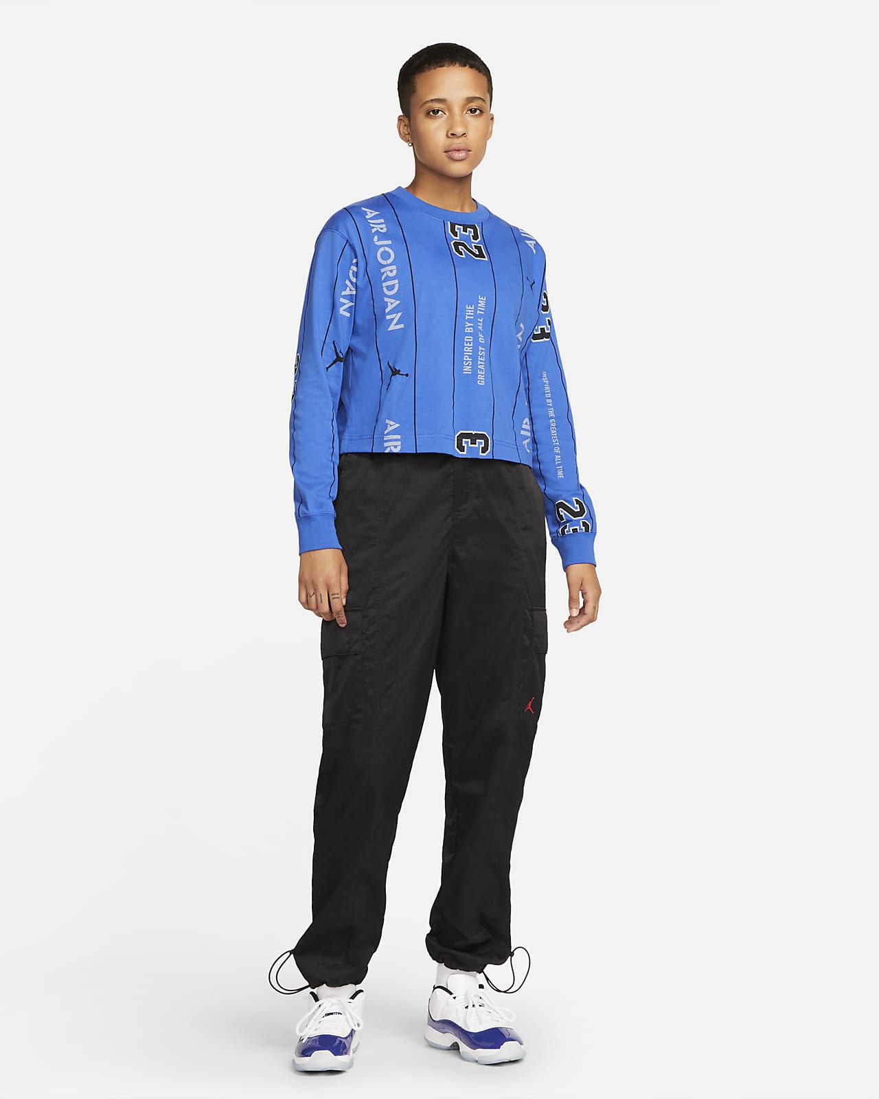 Nike air long sales sleeve t shirt womens