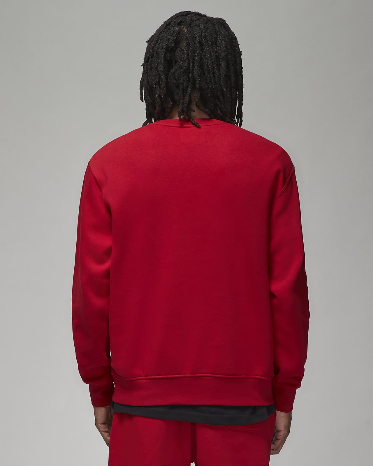 Nike Jordan Brooklyn Fleece Pullover Hoodie In Red