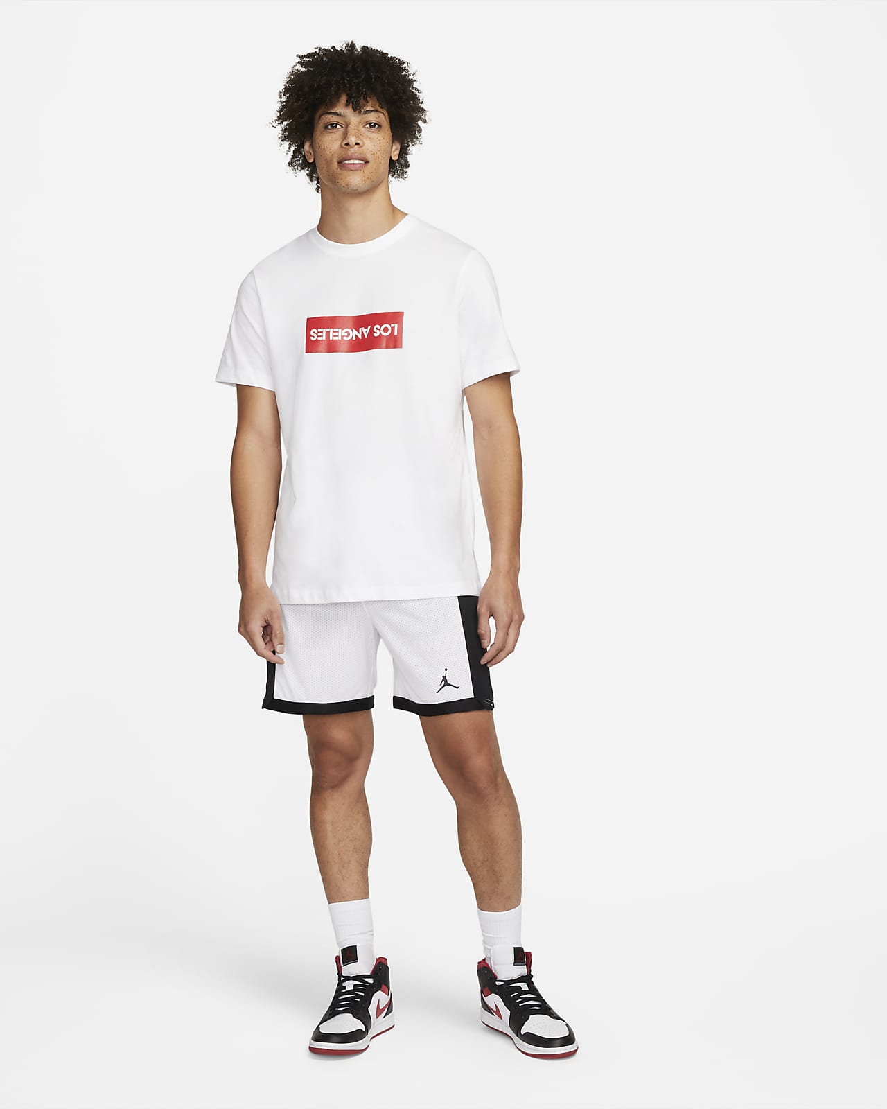 Jordan Men's Dri-Fit Mesh Shorts, XXL, White