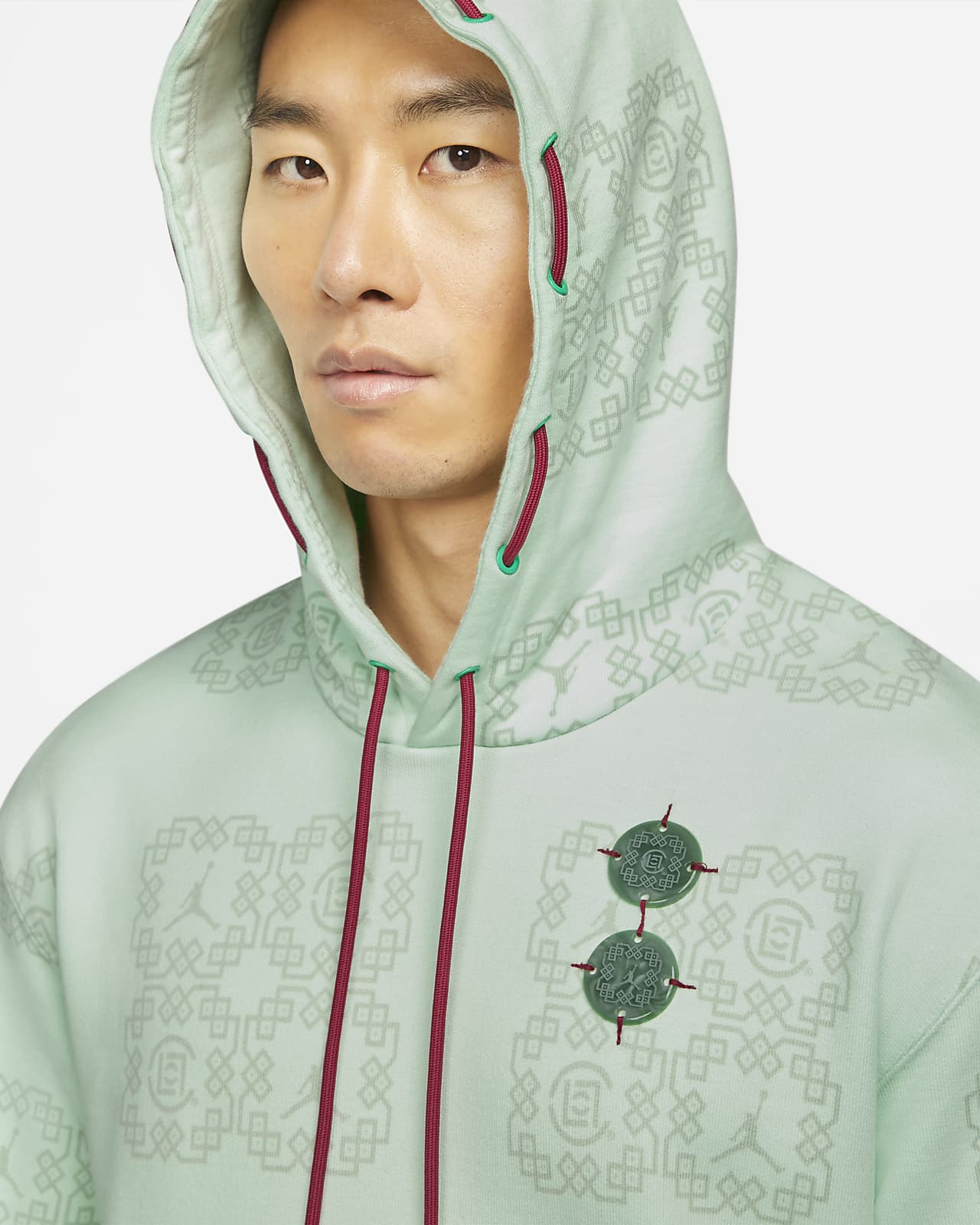 Jordan x CLOT Fleece Hoodie. Nike JP