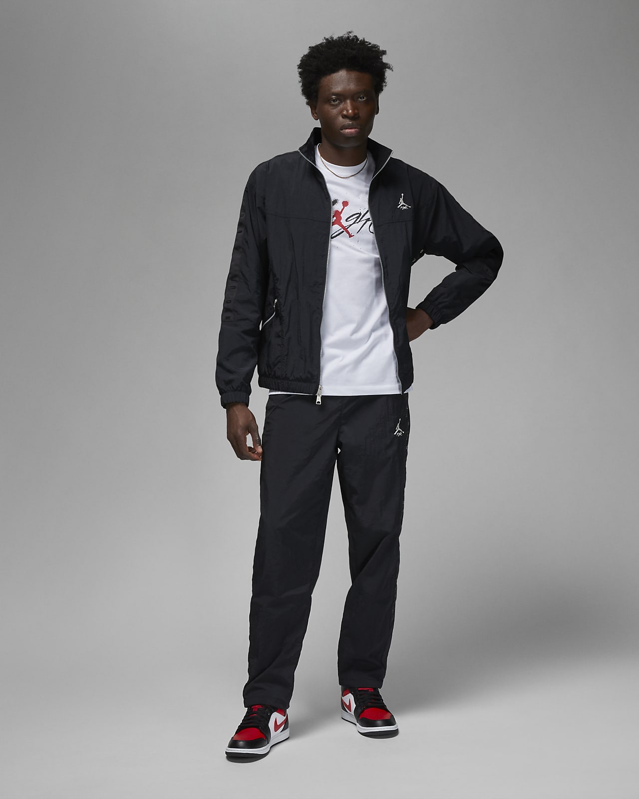 Black Essentials Warm Up Sweatpants by Nike Jordan on Sale