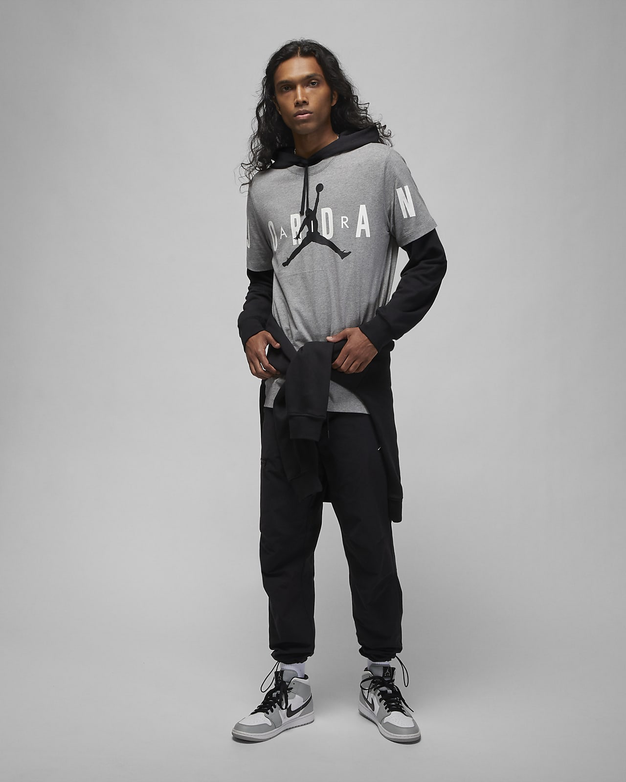 jordan brand stretch t shirt