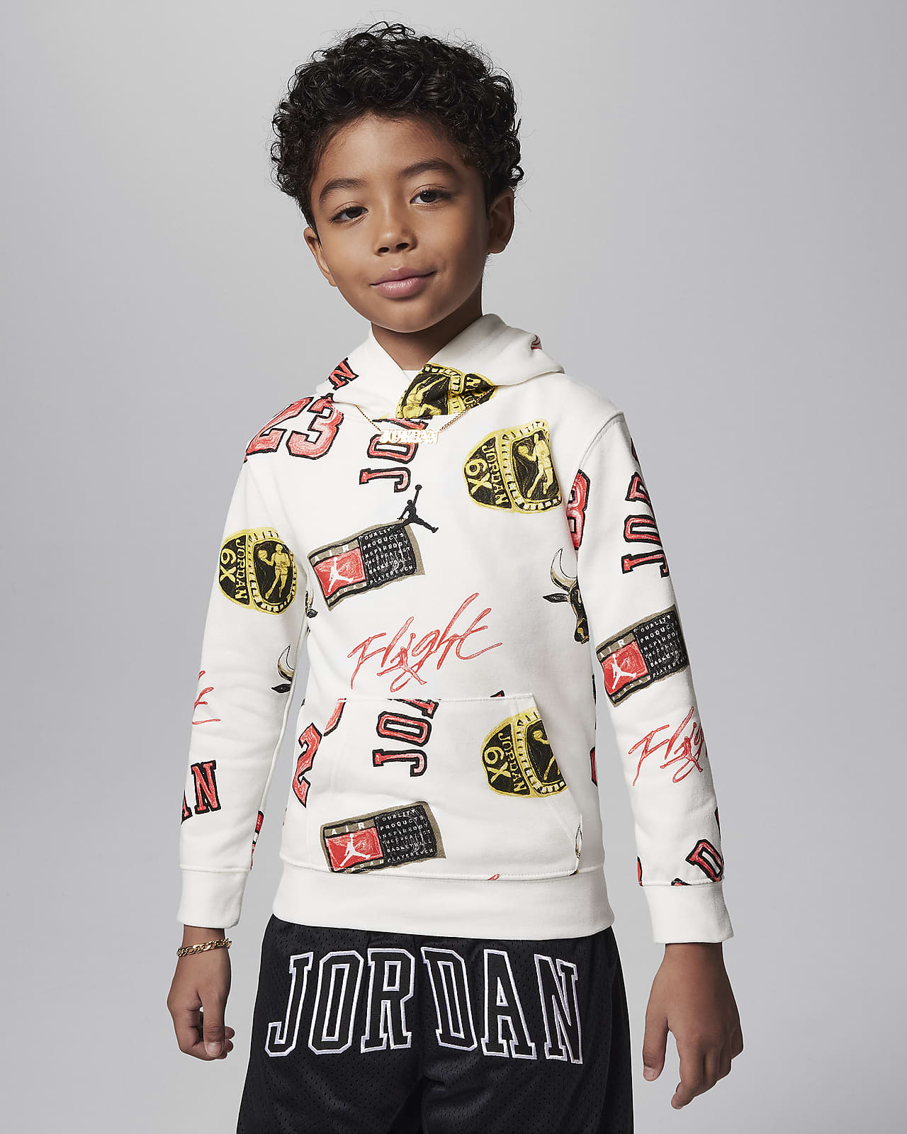 Jordan MJ Essentials Little Kids' Pullover Hoodie