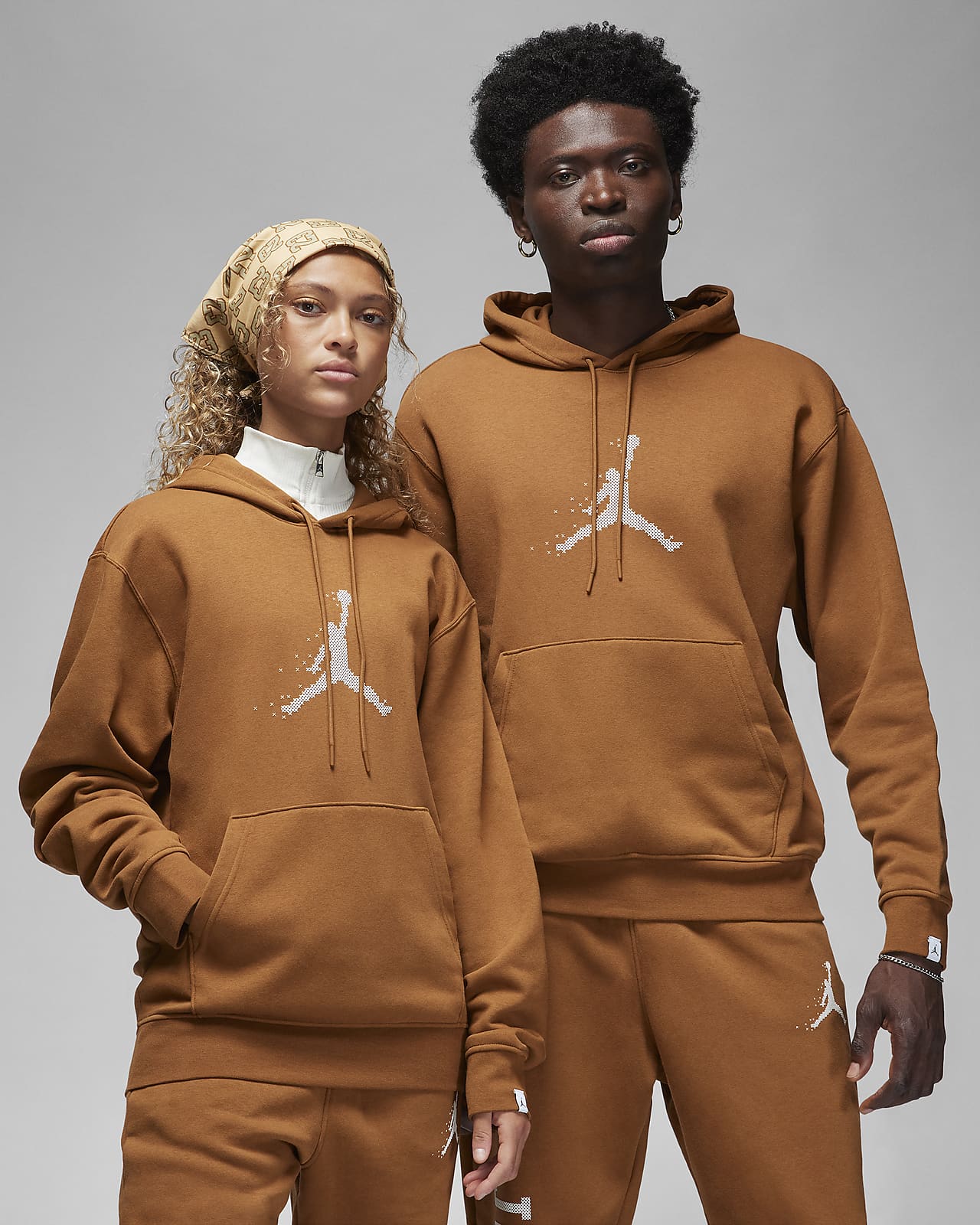 Felpa pullover in fleece con cappuccio Jordan Essentials Holiday. Nike IT
