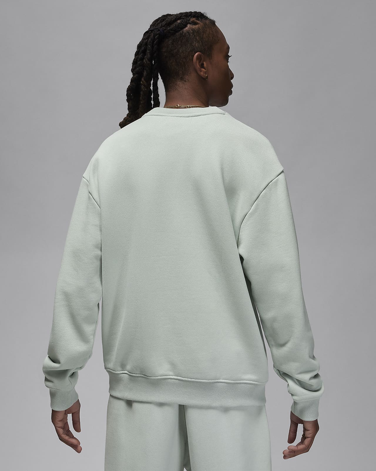 Felpa a girocollo in fleece Air Jordan Wordmark Uomo