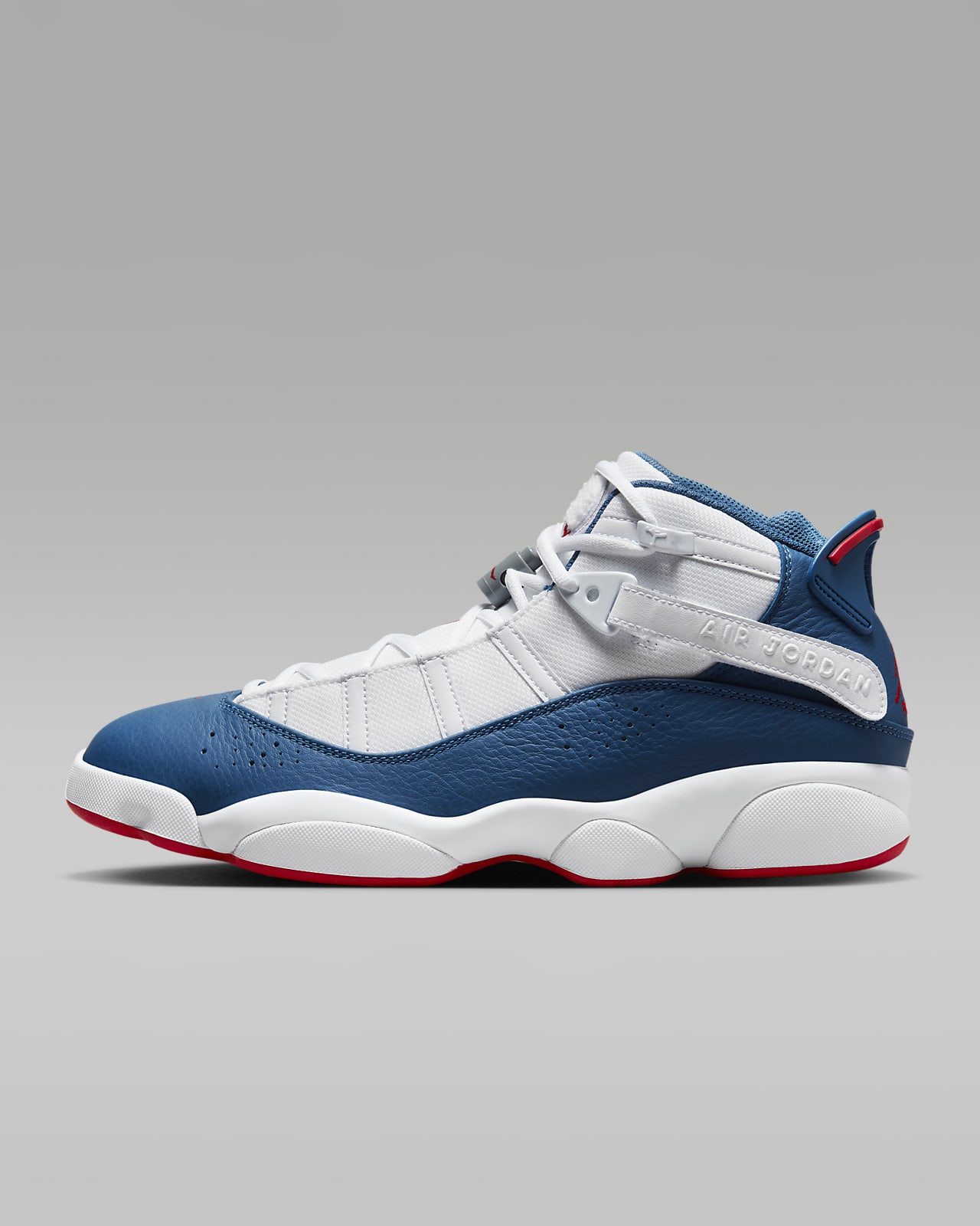 Air Jordan 12 Low Golf Shoes (White/French Blue, us_Footwear_Size_System,  Adult, Men, Numeric, Medium, Numeric_9_Point_5)