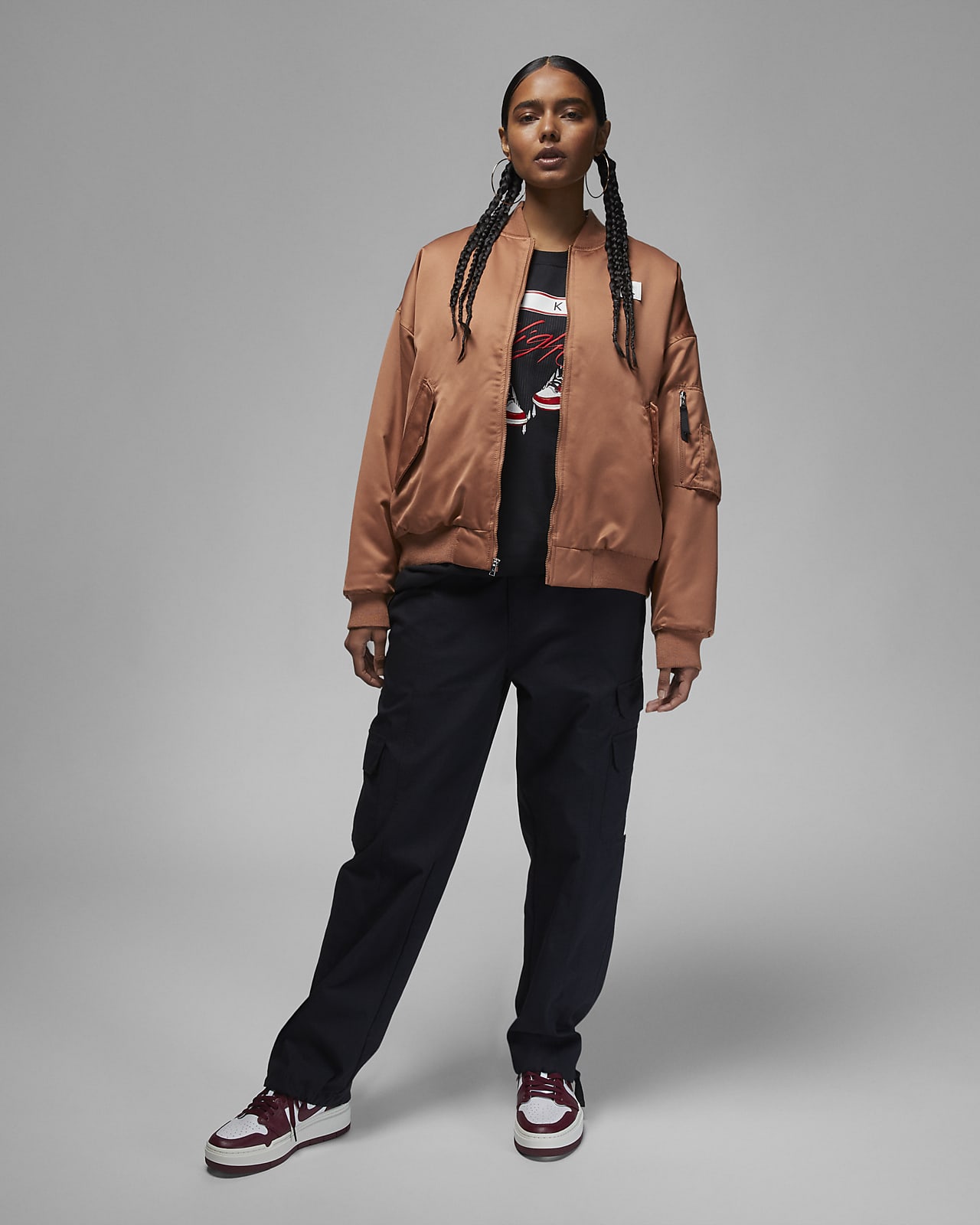 Nike jordan flight hot sale jacket