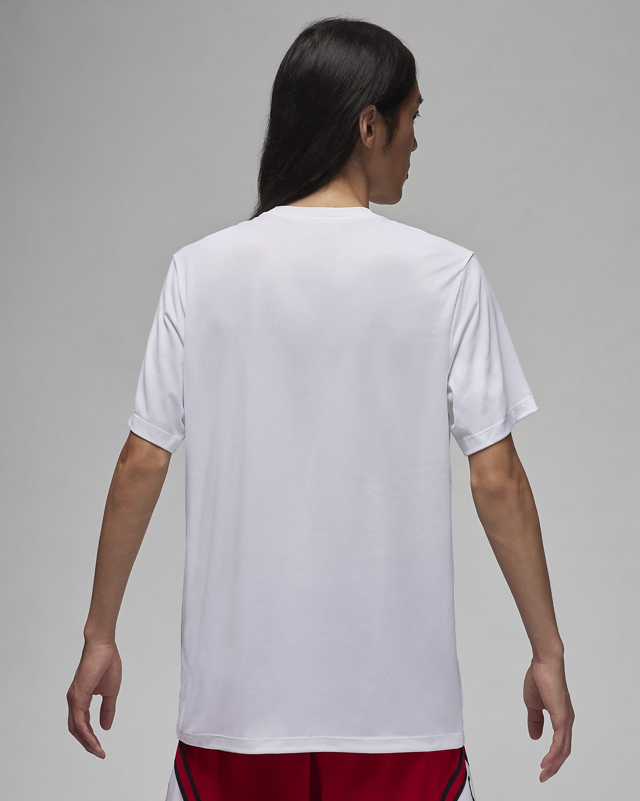 Nike Men's Dri-Fit Basketball T-Shirt, Medium, White