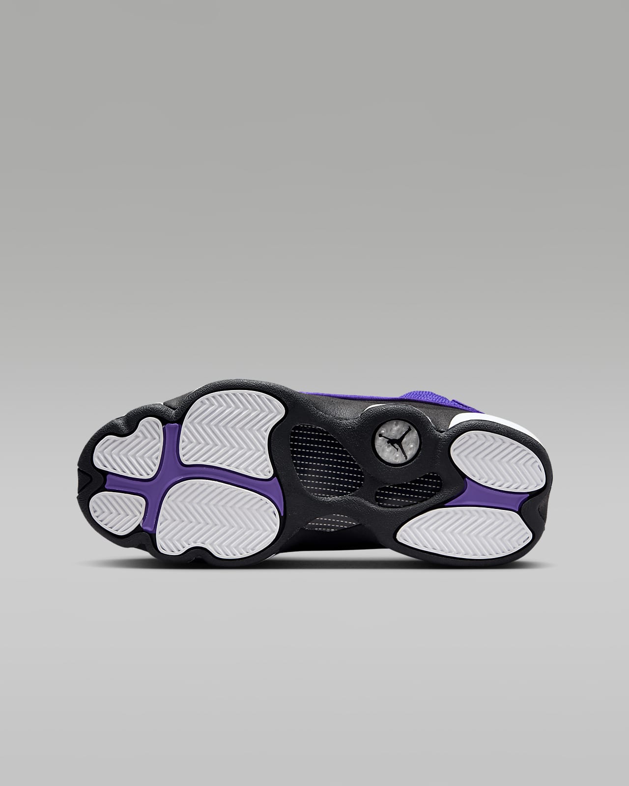 Nike GS Air Jordan 13 Retro - White / Black / Purple / University Gold
