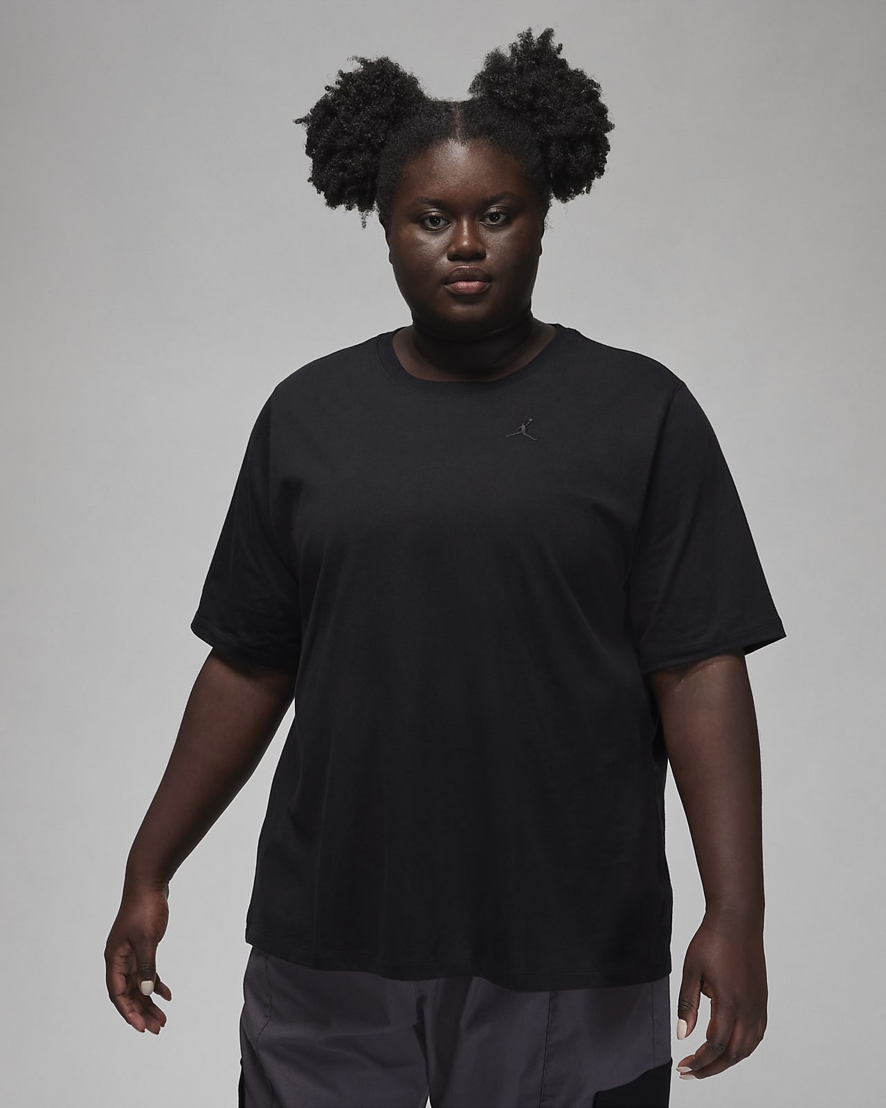 Jordan Essentials-kæreste-T-shirt til kvinder (plus size)