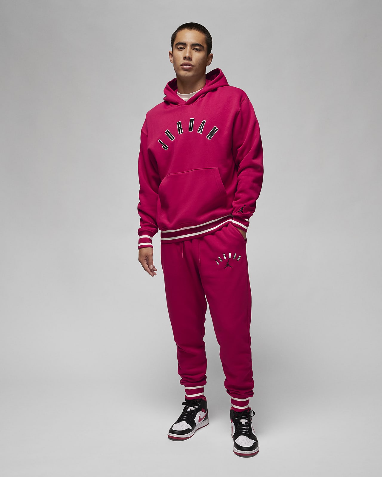 Pantalon jordan rouge clearance